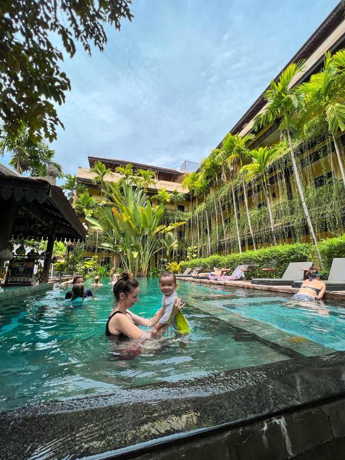 Residence Indochine Suite Ciudad de Siem Riep Exterior foto