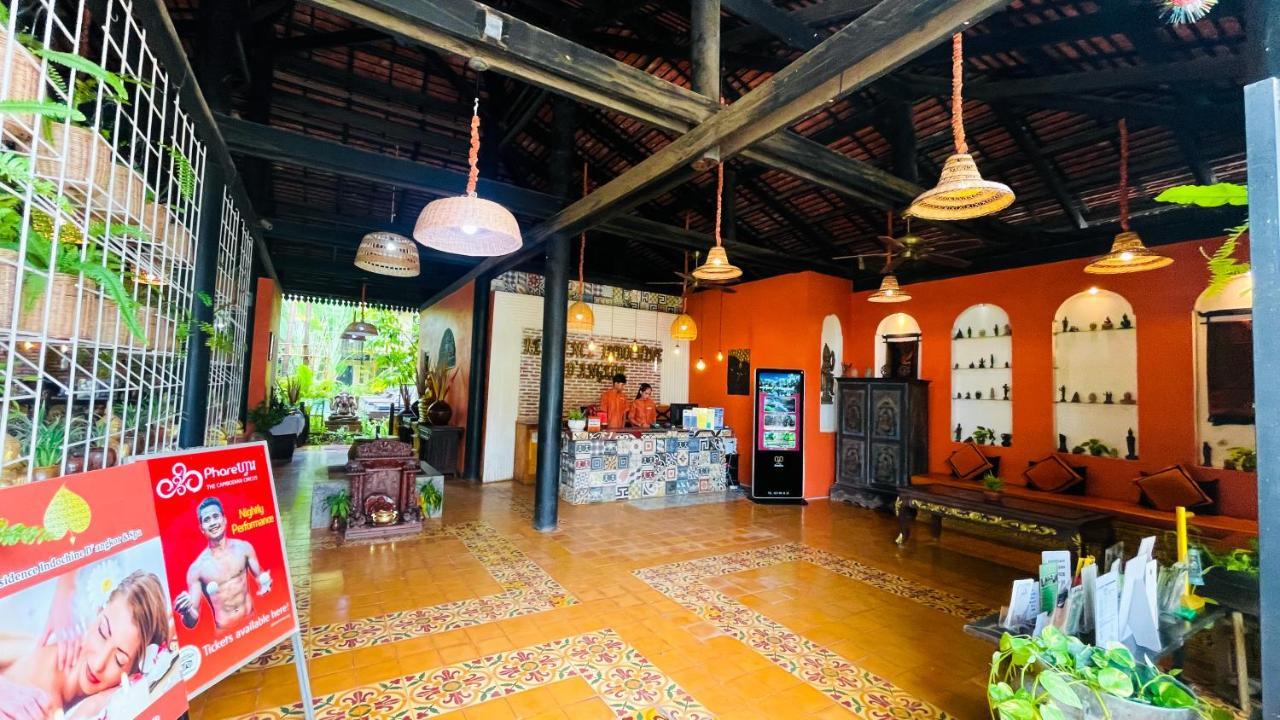 Residence Indochine Suite Ciudad de Siem Riep Exterior foto