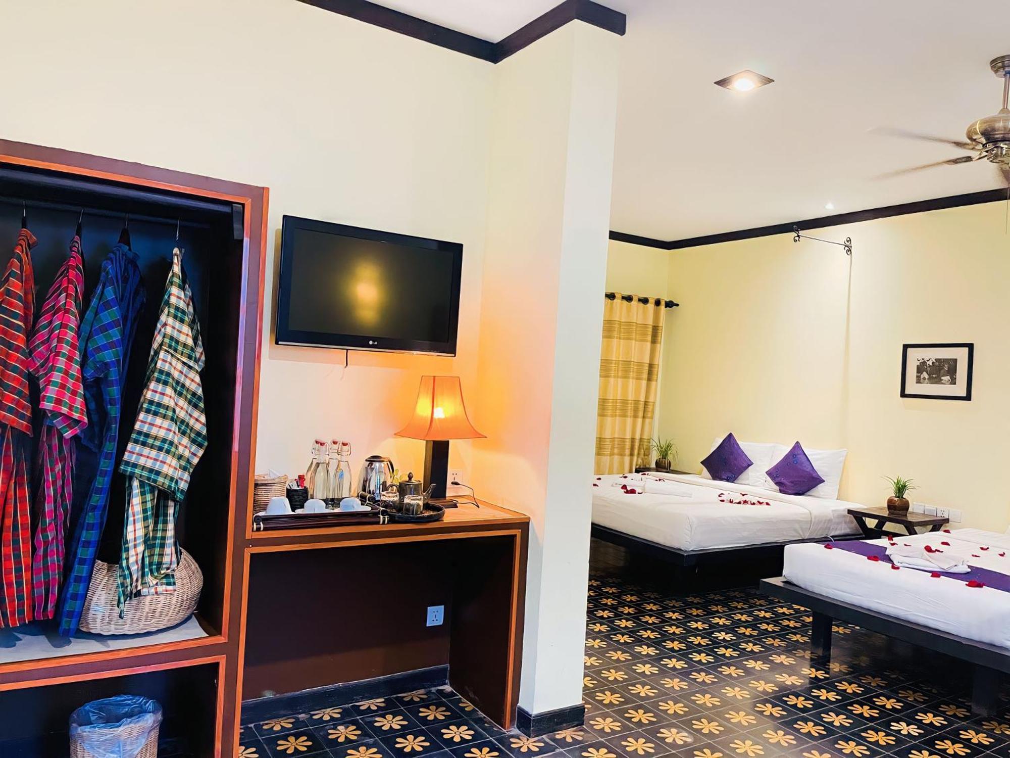 Residence Indochine Suite Ciudad de Siem Riep Exterior foto